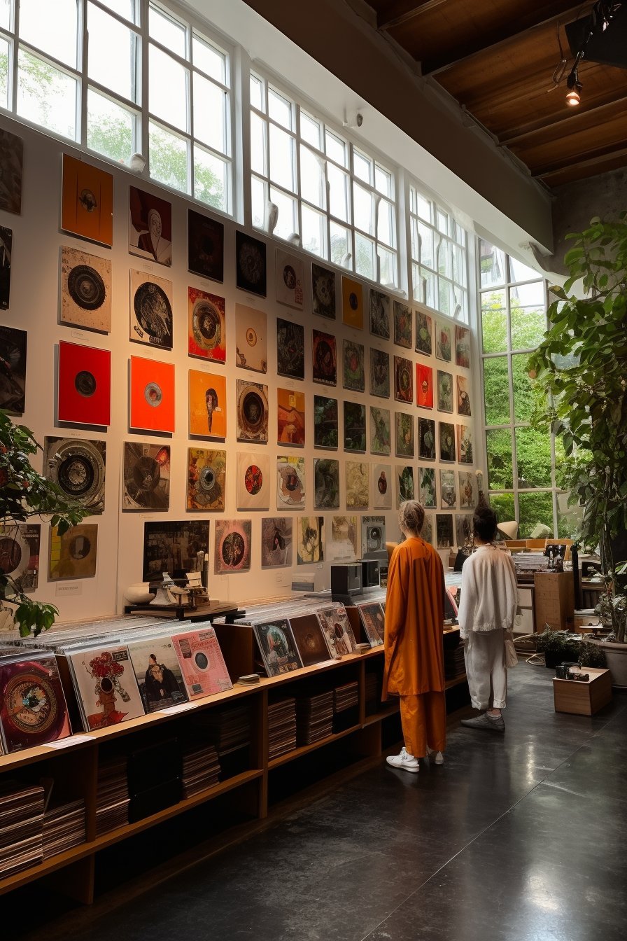 外付けリビングルーム — Record Selection & Art