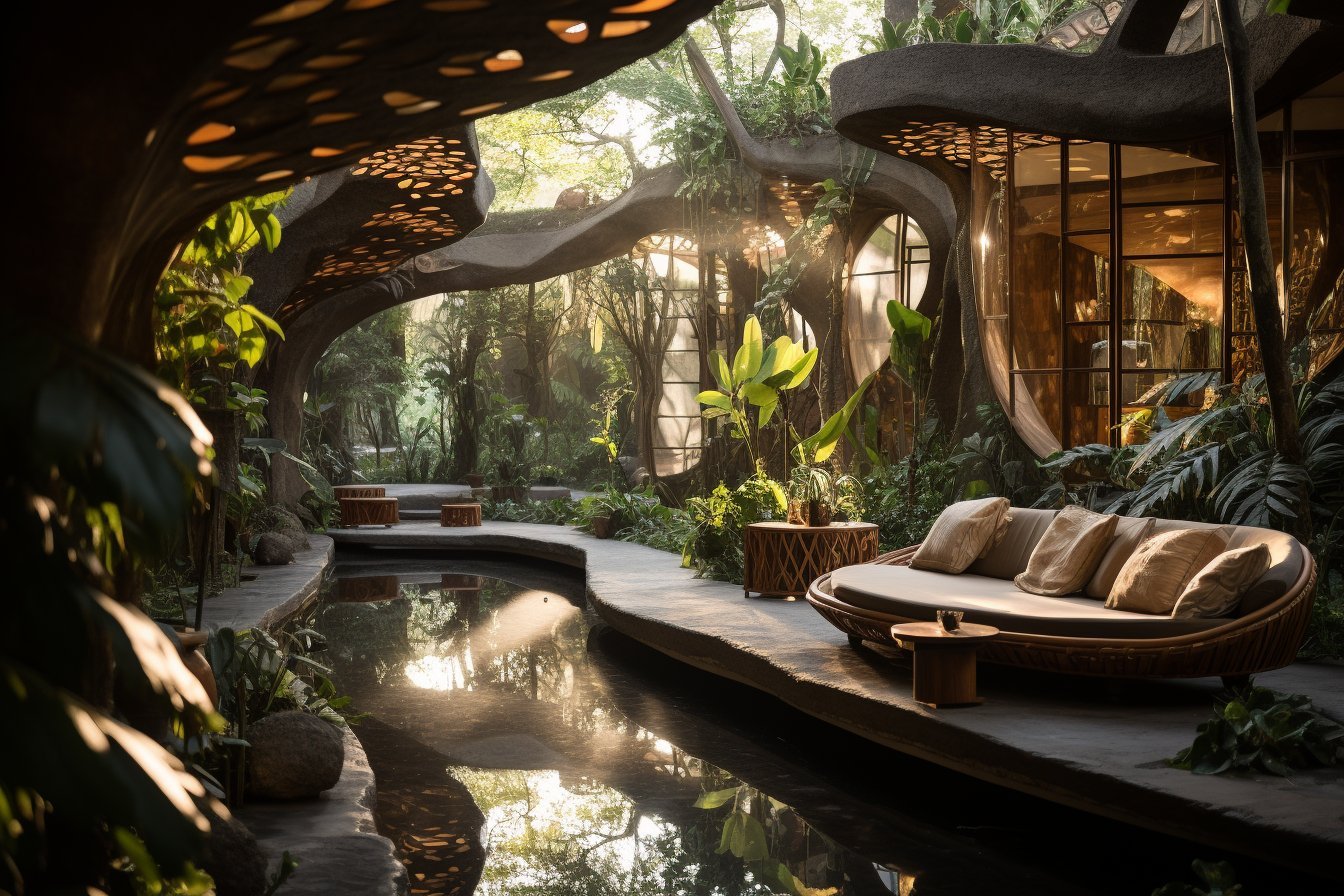 Ambient Lounge — Organic Architecture